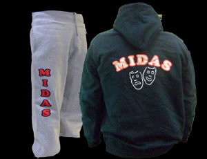 MIDAS PRINTED & EMBROIDERED PANTS